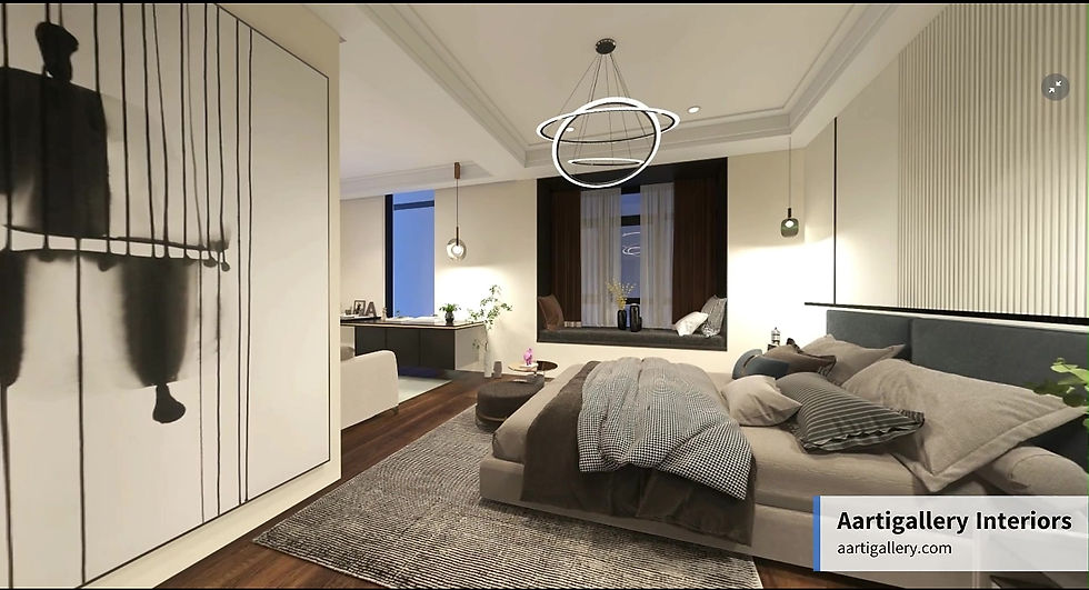 Aartigallery Interior's 2023 Bedroom Luxury Design